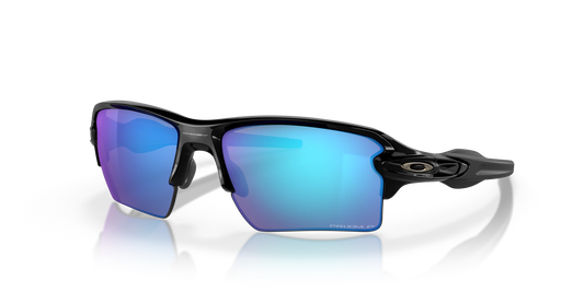 Oakley Flak 2.0 XL prizm sapphire polarized Lenses, polished black Frame