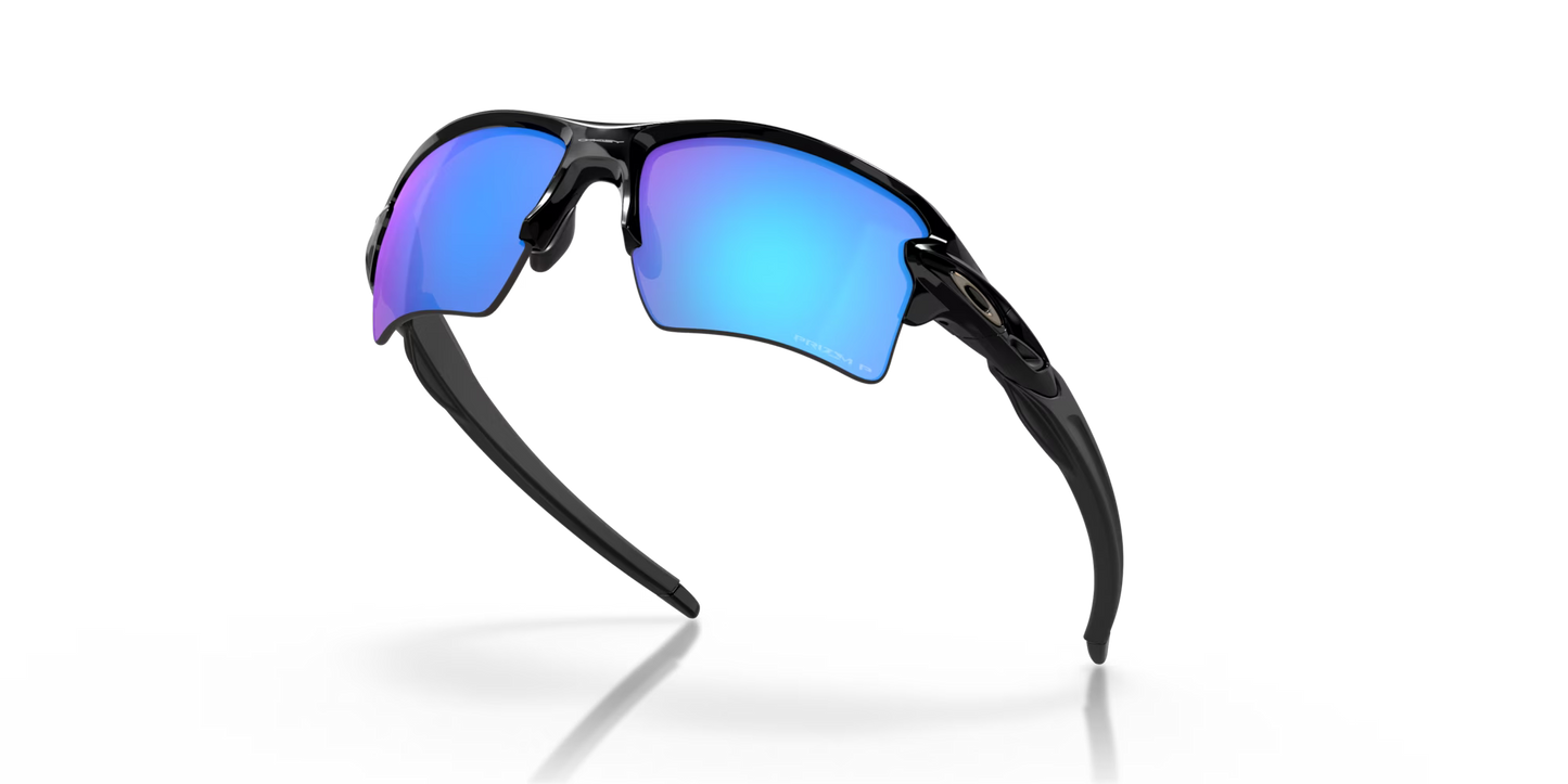 Oakley Flak 2.0 XL prizm sapphire polarized Lenses, polished black Frame