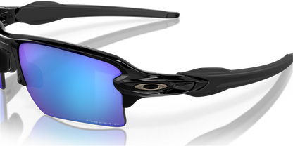 Oakley Flak 2.0 XL prizm sapphire polarized Lenses, polished black Frame