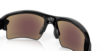 Oakley Flak 2.0 XL prizm sapphire polarized Lenses, polished black Frame