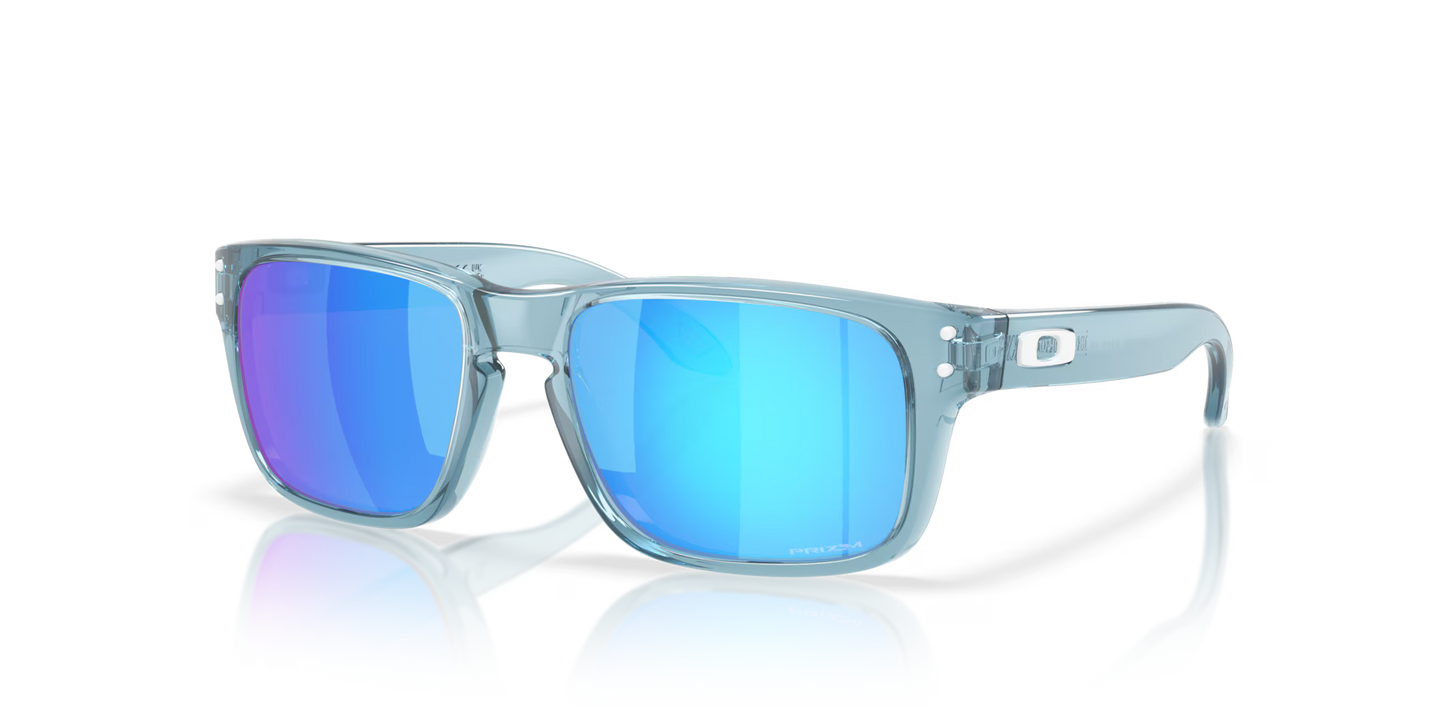 Oakley Holbrook prizm sapphire Lenses, transparent stonewash Frame