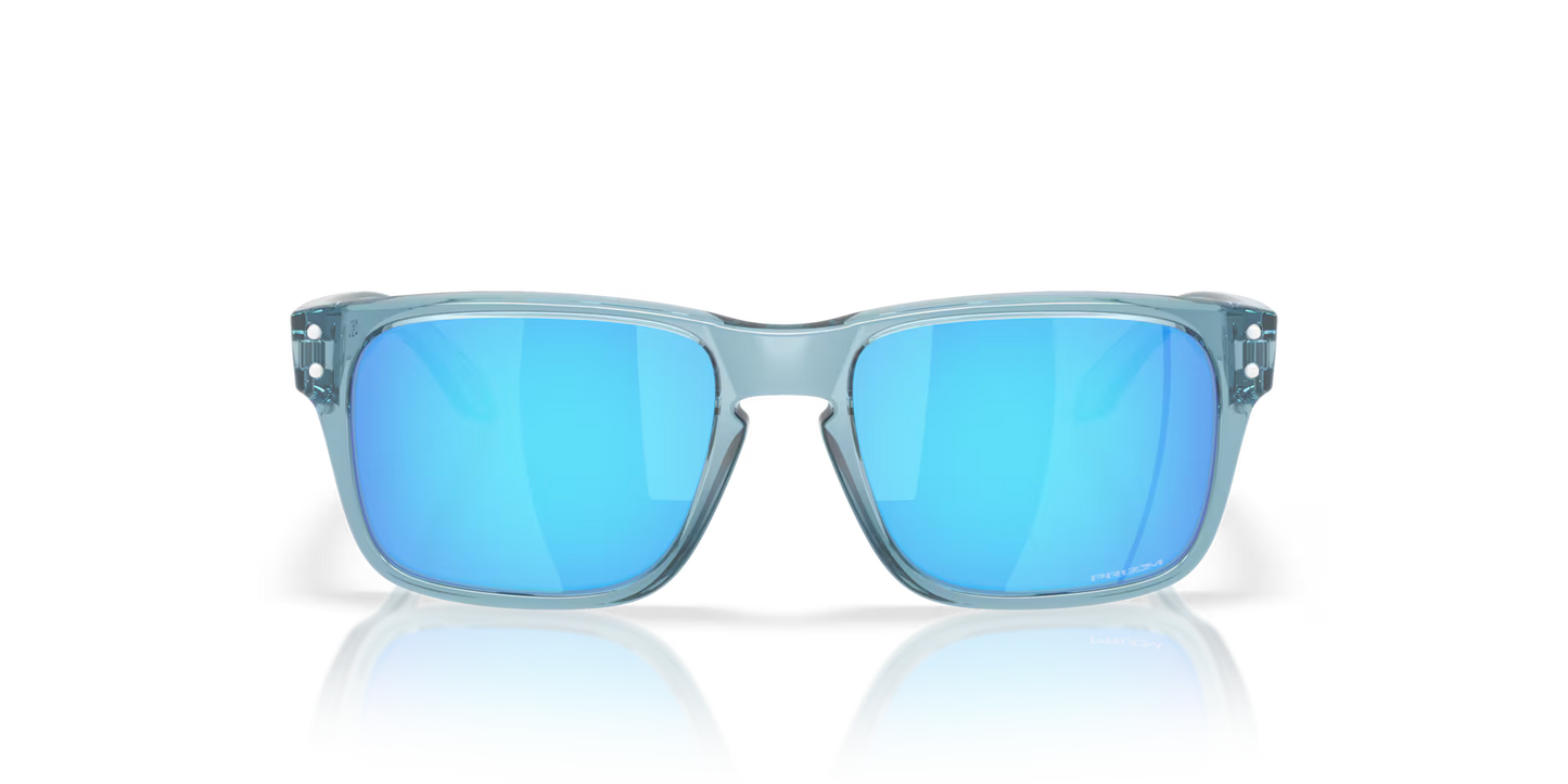 Oakley Holbrook prizm sapphire Lenses, transparent stonewash Frame