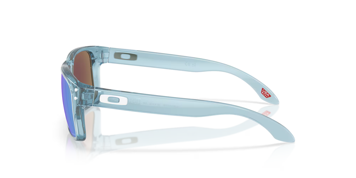 Oakley Holbrook prizm sapphire Lenses, transparent stonewash Frame