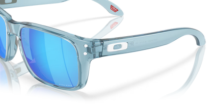 Oakley Holbrook prizm sapphire Lenses, transparent stonewash Frame