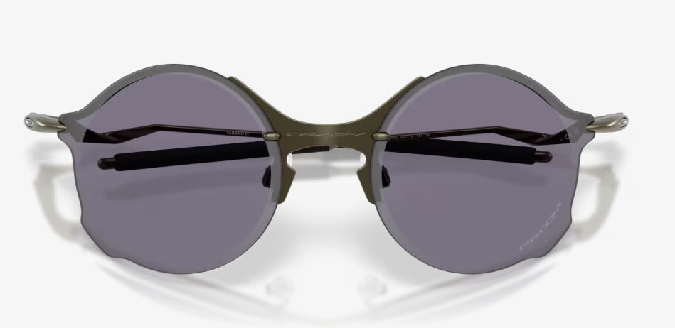 Oakley Tailend TI Sunglass with Satin Carbon and  Prizm Grey lens