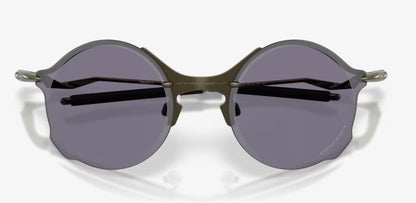 Oakley Tailend TI Sunglass with Satin Carbon and  Prizm Grey lens