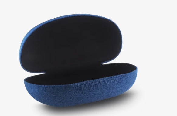 Oakley Hard Sunglass Case -  ( Magnetic , Blue )