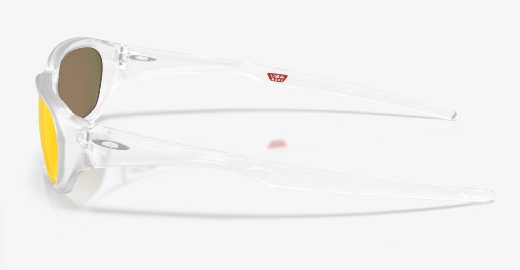 Oakley Terraforma sunglass Matte  Clear and  Prizm Ruby lenses