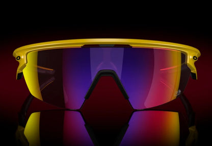 Oakley  Sphaera Sunglass with  Matte Yellow and  Prizm Road lens