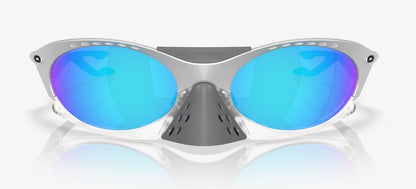 Oakley Plantaris  Sunglass with X-Silver and Prizm Sapphire lens