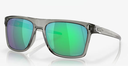 Oakley Leffingwell Sunglass with  Grey  Ink and  Prizm Jade Polarized Lens