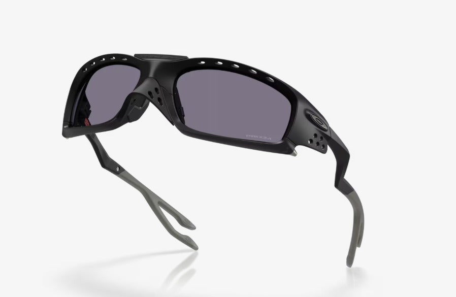 Oakley Plantaris Sunglass with SQ Matte Black and  Prizm Grey Lens