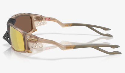 Oakley  Plantaris Sunglass with SQ Matte Sepia and Prizm 24K Polarized