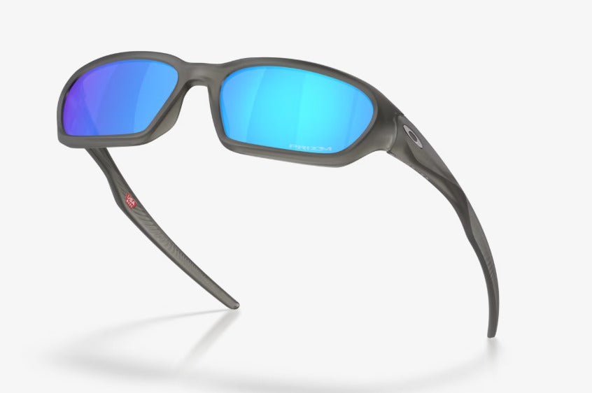 Oakley Terraforma sunglass with Matte Grey Smoke and Prizm Sapphire