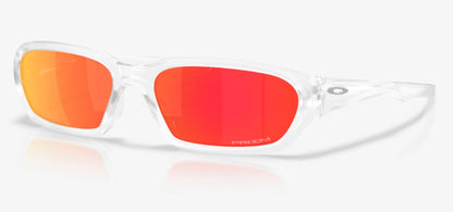 Oakley Terraforma sunglass Matte  Clear and  Prizm Ruby lenses