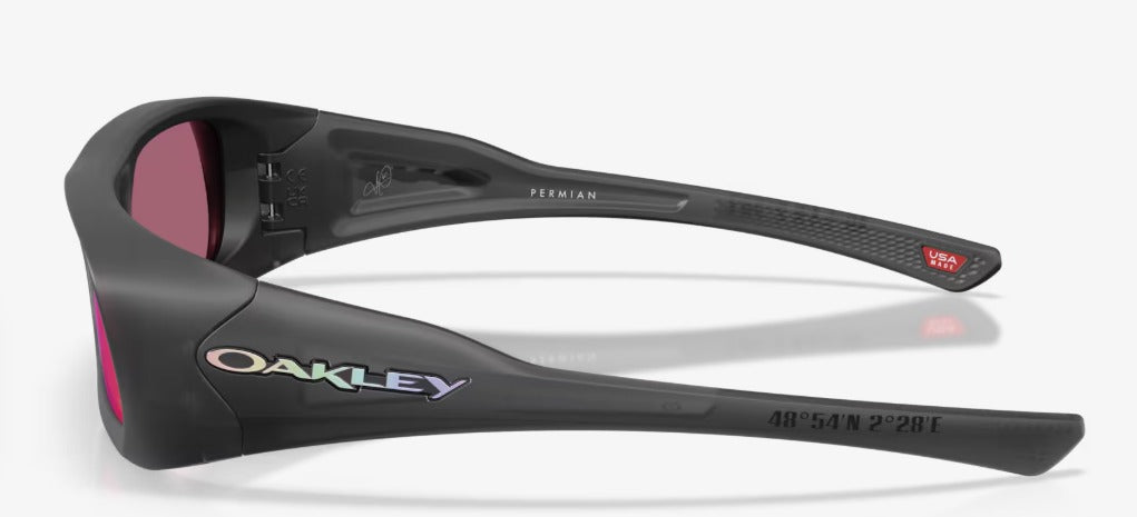 Oakley Permian Sunglass with Matte Black Ink  and Prizm Road Lens