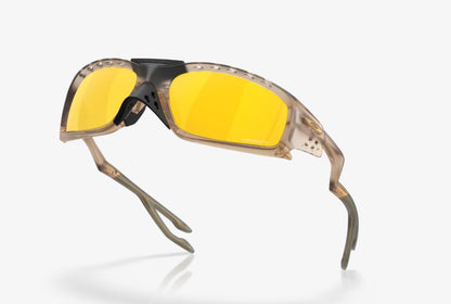 Oakley  Plantaris Sunglass with SQ Matte Sepia and Prizm 24K Polarized