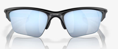 Oakley Half Jacket Sunglass with Matte  Black Przm  and Deep Water Polar