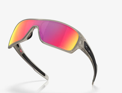 Oakley Turbine Rotor Sunglass with Matte Trans Grey Ink  with Prizm Road