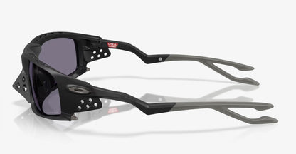 Oakley Plantaris Sunglass with SQ Matte Black and  Prizm Grey Lens