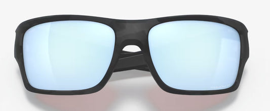 Oakley Turbine Matte Black Sunglass with  Camo Prizm  and Deep Water Polarized
