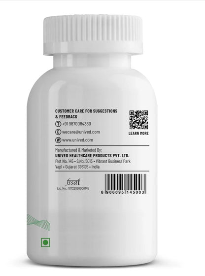 Unived Ovegha 60 Vegan Omega‑3 DHA Capsules
