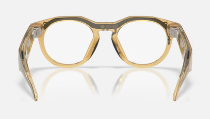 OAKLEY META - HSTN  Sunglass with F Light Curry frame and L Transitions Brown lens