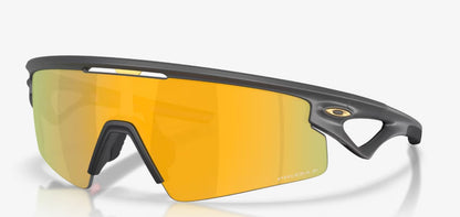 oakley Sphaera Strike Sunglass with  Matte Carbon and Prizm 24K Polar lens