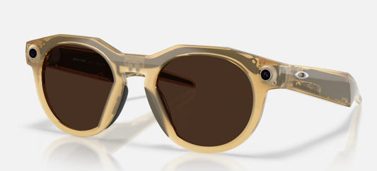 OAKLEY META - HSTN  Sunglass with F Light Curry frame and L Transitions Brown lens