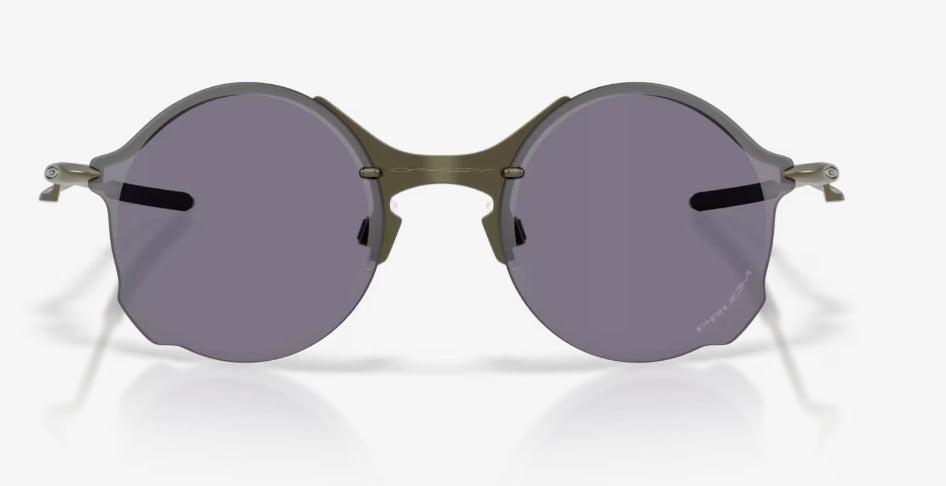 Oakley Tailend TI Sunglass with Satin Carbon and  Prizm Grey lens