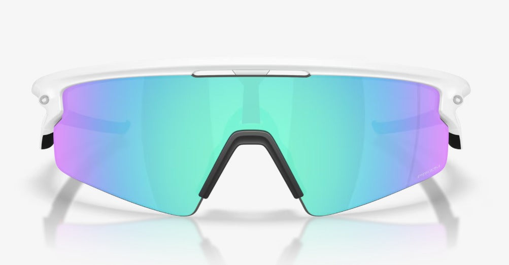 Oakley Sphaera Strike  Sunglass with Matte White and Prizm Sapphire lens