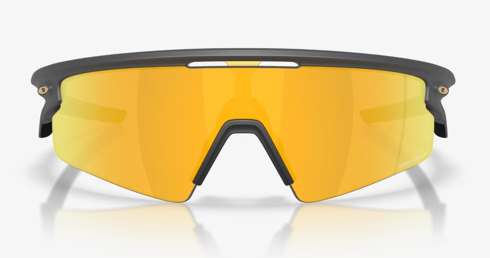 oakley Sphaera Strike Sunglass with  Matte Carbon and Prizm 24K Polar lens
