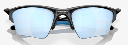 Oakley Half Jacket Sunglass with Matte  Black Przm  and Deep Water Polar