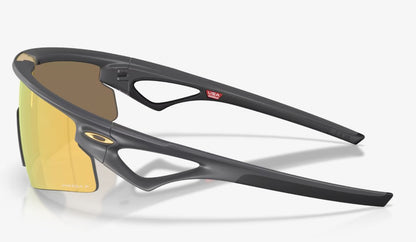 oakley Sphaera Strike Sunglass with  Matte Carbon and Prizm 24K Polar lens