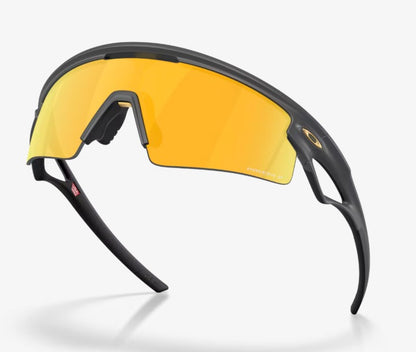 oakley Sphaera Strike Sunglass with  Matte Carbon and Prizm 24K Polar lens
