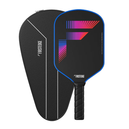 FirstEdge Veloflex T700 RAW (Spin/Textured) Carbon Fibre Pickleball Paddle (With Cover)