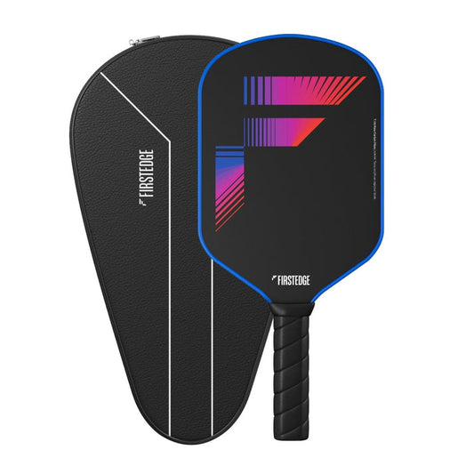 FirstEdge Veloflex T700 RAW (Spin/Textured) Carbon Fibre Pickleball Paddle (With Cover)