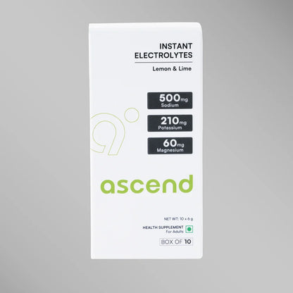 ascends Zero Sugar Ascend Electrolytes - Lemon & Lime | 500 mg sodium
