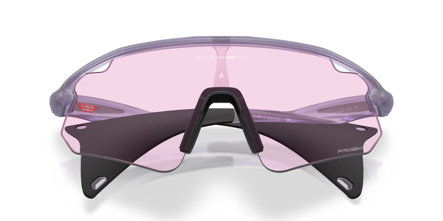 Stunt Devil prizm low light Lenses,transparent lilac Frame