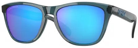 Oakley Frogskins Crystal Black Prizm Sapphire Irid Polar