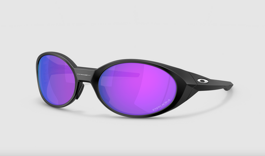Oakley EyeJacket Matte Black with Prizm Violet Iridium