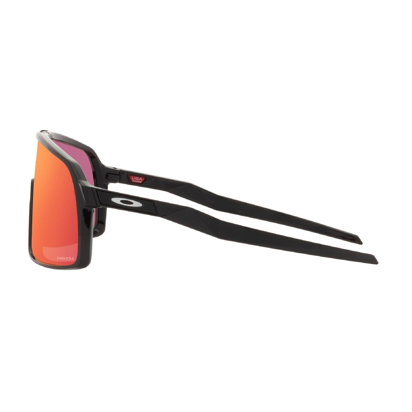 OAKLEY SUNGLASS SUTRO POLISHED BLACK PRIZM FIELD SUNGLASSES