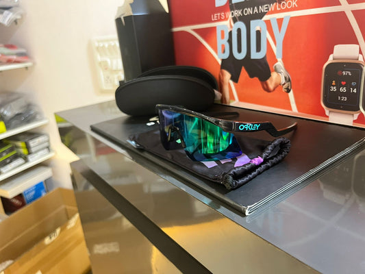 Oakley Hydra Black ink frame with Prizm jade Lens