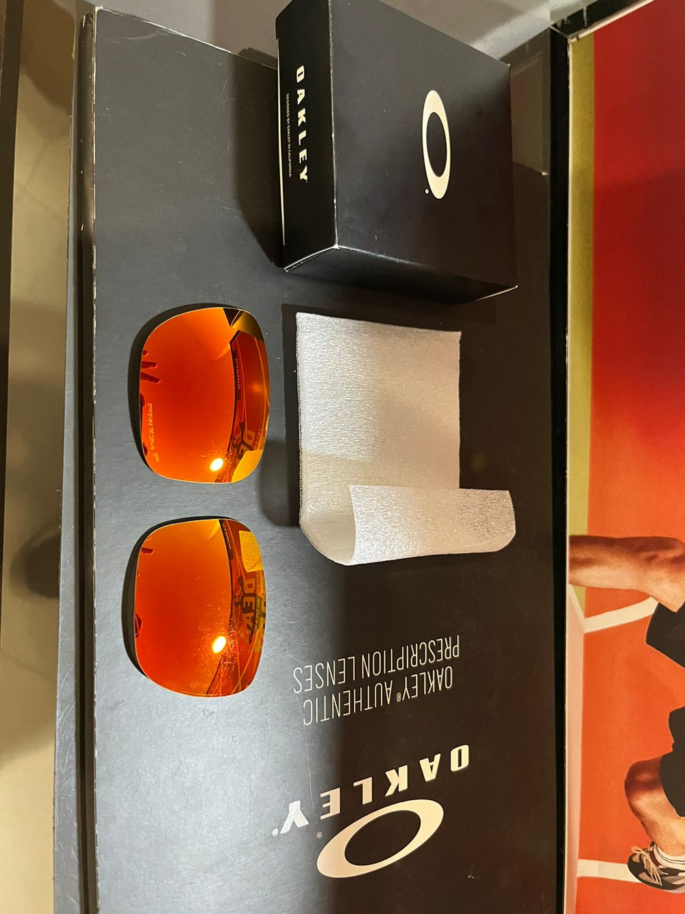 Ruby Oakley Prizm Ruby Polarized Replacement Lens for Oakley Holbrook