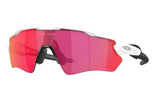 Oakley Radar EV XS path with Polished White Frame and Prizm Field Lens