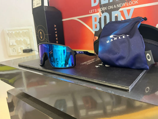 Oakley Sutro Matte Black with Prizm Sapphire