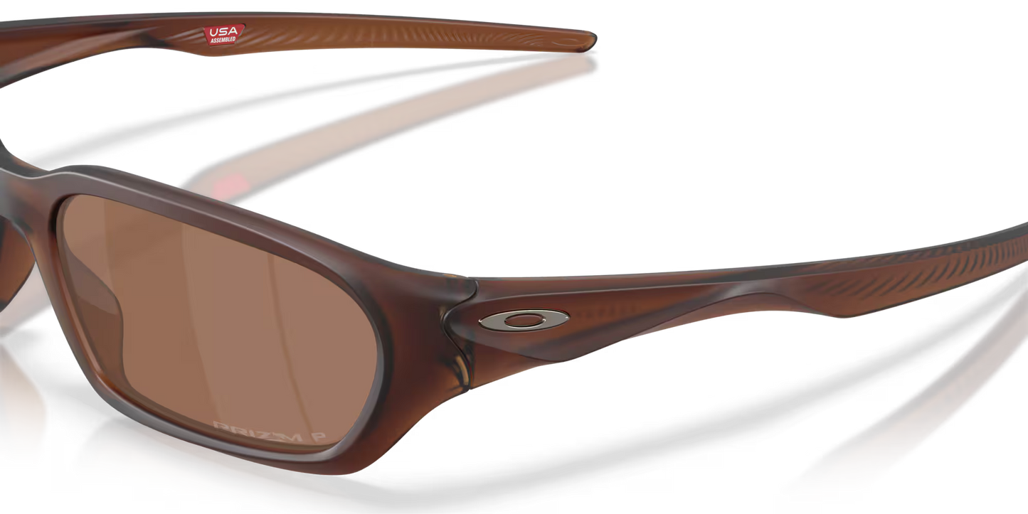 Oakleys Terraforma prizm tungsten polarized Lenses,matte rootbeer Frame