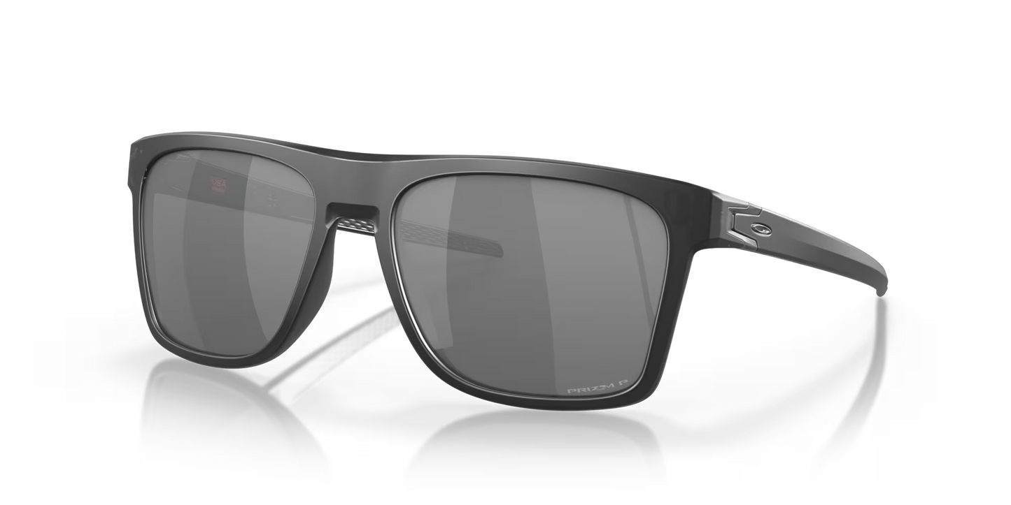 Oakley Leffingwell prizm black polarized Lenses,  matte black ink Frame